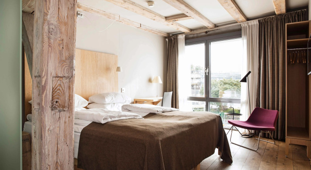 Двухместный номер Standard с видом на море Hotel Brosundet