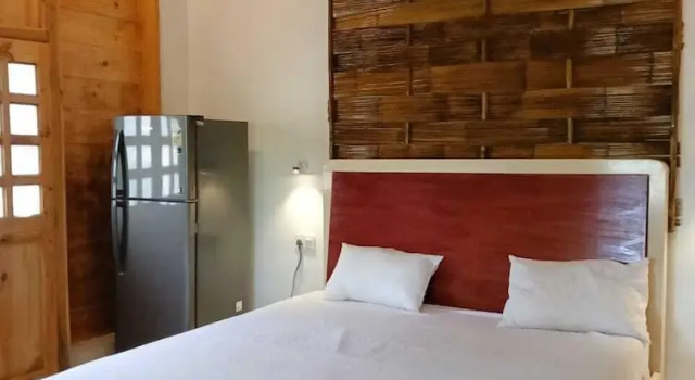 Кровать в общем номере Jeet hostel and Stay Rooms