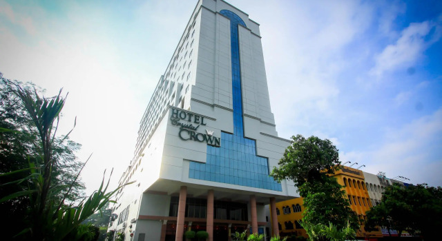 Кровать в общем номере Crystal Crown Hotel Harbour View, Port Klang