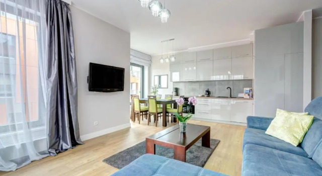 Апартаменты с 2 комнатами с балконом и с видом на реку Apartments Brabank Old Town & by Noclegi Renters