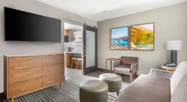 Двухместный люкс c 1 комнатой Hilton Vacation Club Tahoe Seasons Lake Tahoe