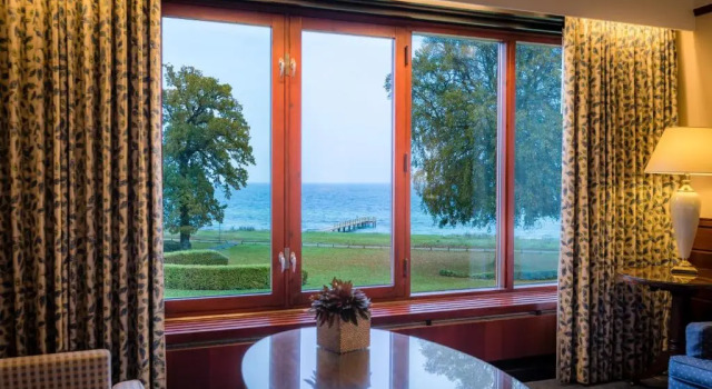 Standard Double room with sea view Hotel Hesselet