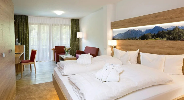 Одноместный номер Superior с балконом Ringhotel Nebelhornblick