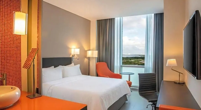 Двухместный номер Standard с красивым видом из окна Fiesta Inn Cancun Las Americas