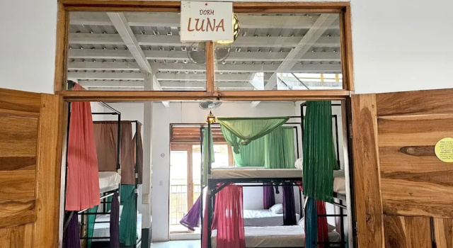 Кровать в общем номере Цокольный этаж Casa Oro Eco Hostel