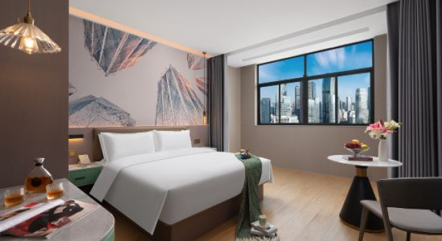 Люкс Premier Platinum Yunxi Pool Terrace Cinema Hotel (Xiaoshun Town Jinhua Jinyi Renkang Hospital Branch)