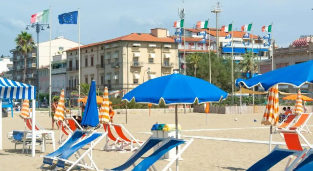 Трёхместный номер Standard с видом на море Hotel La Pace