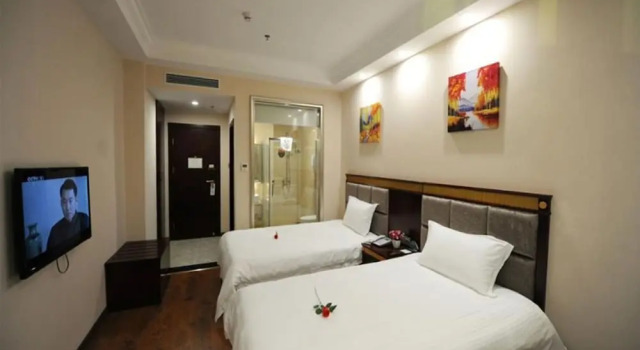 Номер Standard GreenTree Inn Meizhou Meijiang District Wanda Plaza Hotel