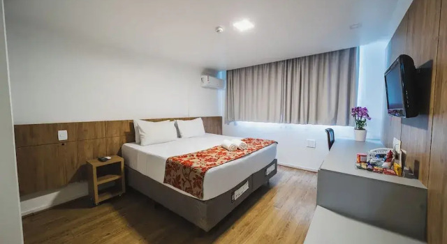 Двухместный номер Superior Hotel Dan Inn Curitiba Centro By Nacional Inn