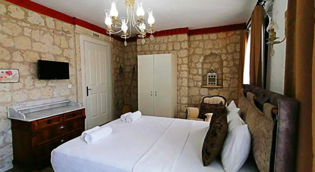 Двухместный номер Deluxe с балконом Mi Otel Alaçatı