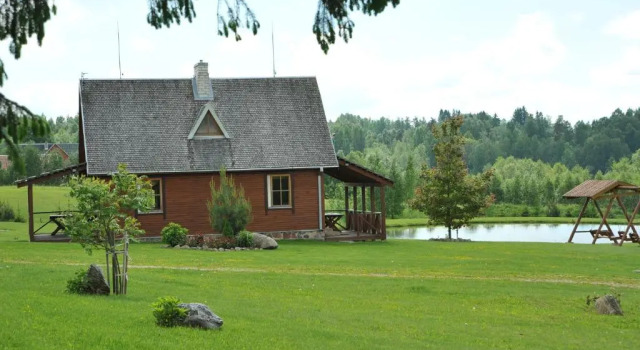 Country Houses Vidų Sodyba, Rezervovat Hotel Hotely v Utena s parkováním, Parkování