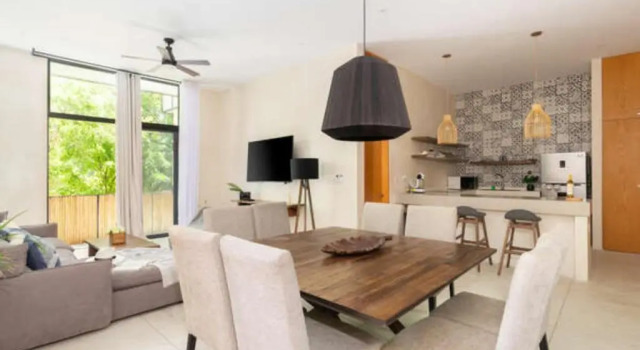 Bohemian 3BR Apartment in Aldea Zama by Lockey, Rezerwuj Apartament Hotele w Quintana Roo z parkingiem, Parking