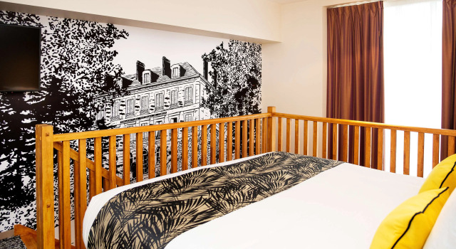 Двухместный номер Standard Дуплекс Best Western Plus Hôtel Colbert