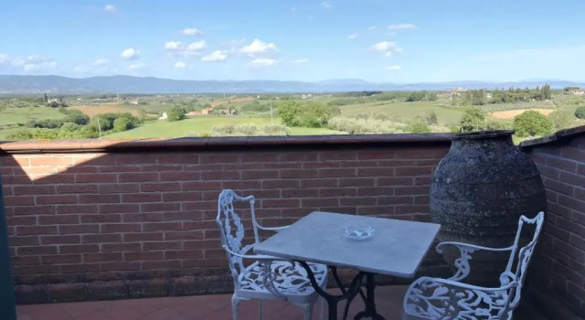 Двухместный номер Deluxe с балконом Locanda Poggioleone