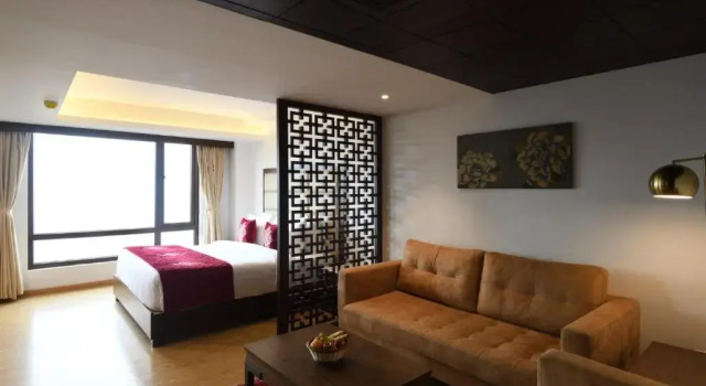 Двухместный номер Deluxe с красивым видом из окна Ramada by Wyndham Gangtok Hotel & Casino Golden