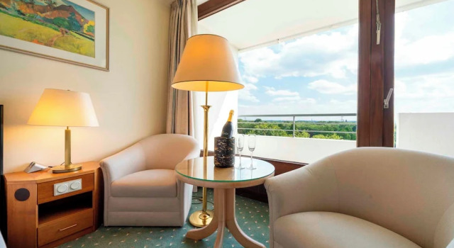Двухместный номер Standard с балконом и с видом на сад PLAZA Hotel Gelsenkirchen