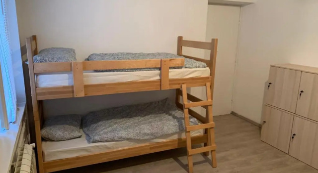 Кровать в общем номере Private Rooms Belgrade Hostel