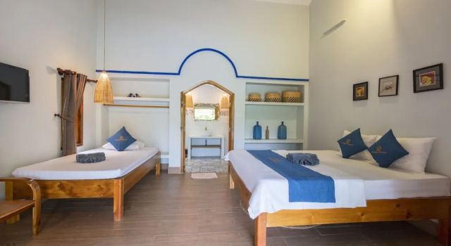 Трёхместный номер Standard Khu Nghỉ Dưỡng Green Bungalow Phu Quoc