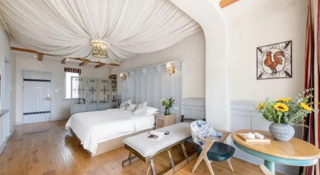 Семейный люкс с балконом Falanmeng Wangshanjing Homestay