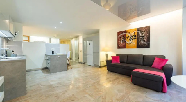 Апартаменты с красивым видом из окна Suites Garden 1 Loft El Greco