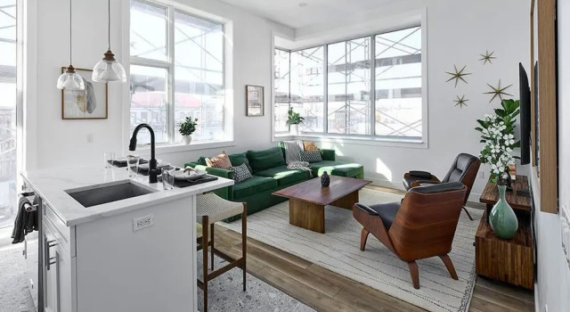 Hoboken Bright Elegant Loft Steps to NYC, Забронировать Апартаменты/квартира Хобокен North Jersey, рядом с Парк Синатры