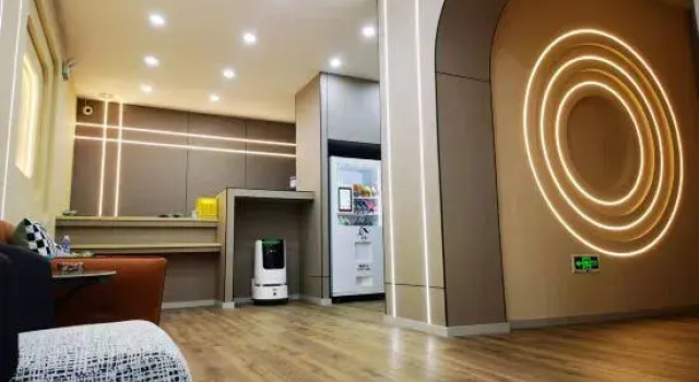 Pusu Unmanned Smart Hotel (Hulunbuir Ancient City Pedestrian Street), Book Hotel Hotels in Inner Mongolia with Parking, Parking