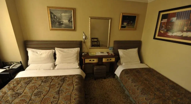 Standardowy trzyosobowy pokój Efe Hotel Edirne