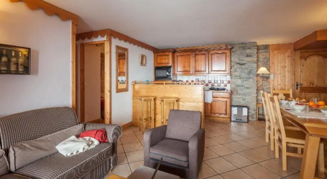 Номер Standard с балконом Residence Pierre & Vacances Premium L'Ecrin des Neiges