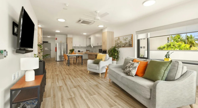 Семейные апартаменты с 2 комнатами с балконом Healthy Living Centre