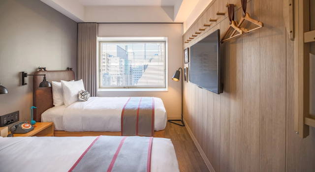 Двухместный номер Guest MOXY Tokyo Kinshicho