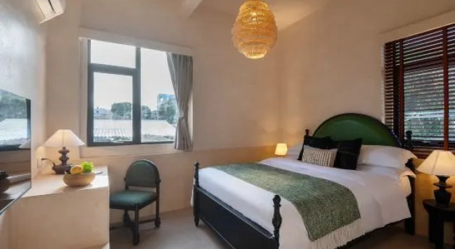 Двухместный семейный люкс Weizhou Island Muyanxi Scenic Apartment (Rainbow Cliff Branch 1)
