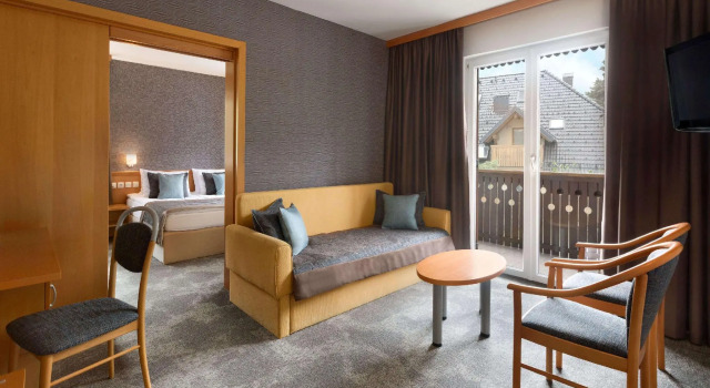 Двухместный люкс Ramada Resort Kranjska Gora