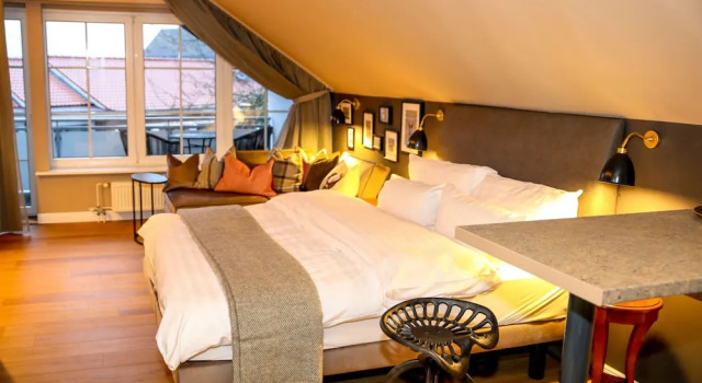 Студия с балконом Nordseehotel Kröger