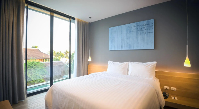 Двухместный номер Standard с видом на море Kalm Bangsaen Hotel
