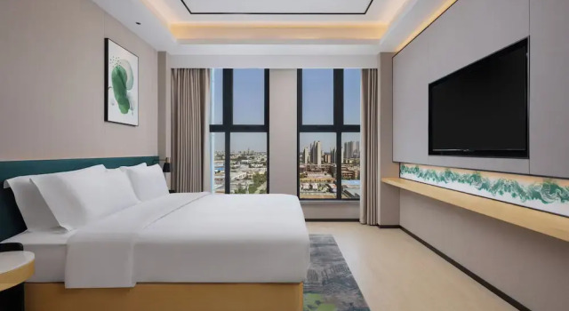 Двухместный люкс Deluxe Hilton Garden Inn Huai'An Huaiyin