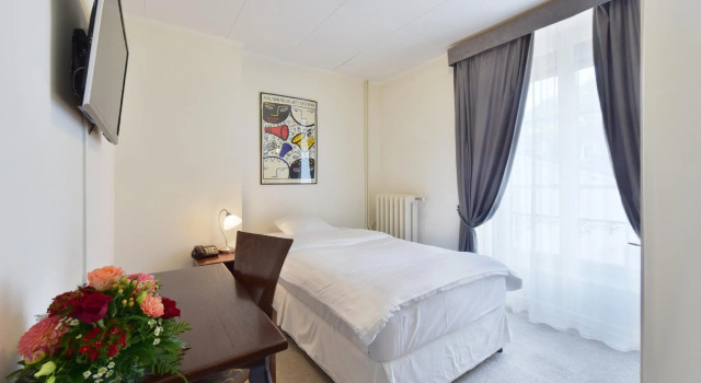 Одноместный номер Hotel Helvetie Montreux