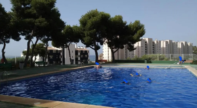 Апартаменты Villajoyosa 100m2 vista al mar aire acondicionado wifi 7 plazas