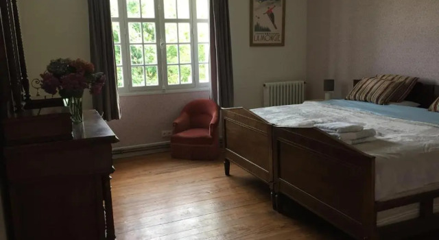 Standaard Tweepersoonskamer uitzicht op de tuin Saint Sever des Pyrenees