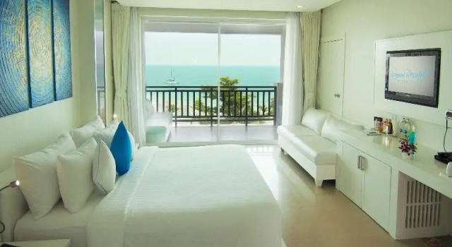 Двухместный номер Superior с балконом и с видом на море Samui Resotel Beach Resort