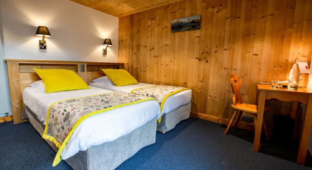 Двухместный номер Standard с балконом Hotel Les Bruyères