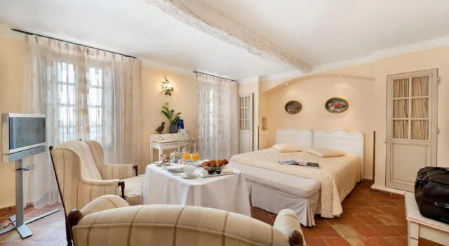 Двухместный номер Deluxe Bastide Saint Antoine - Relais & Châteaux
