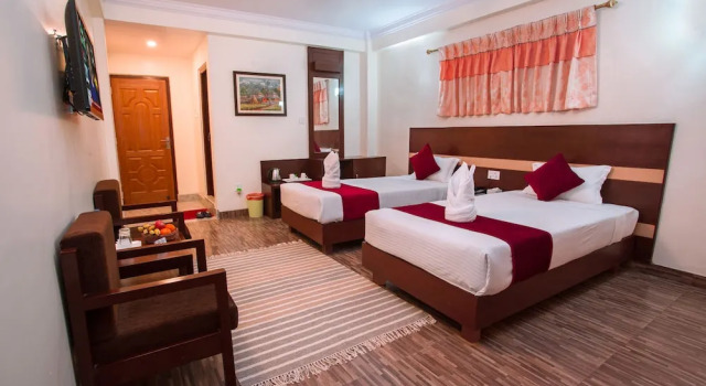 Двухместный номер Deluxe с балконом Hotel Spring