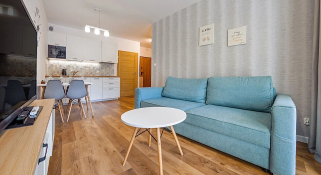Апартаменты с балконом Apartamenty Sun & Snow Nautikka Park