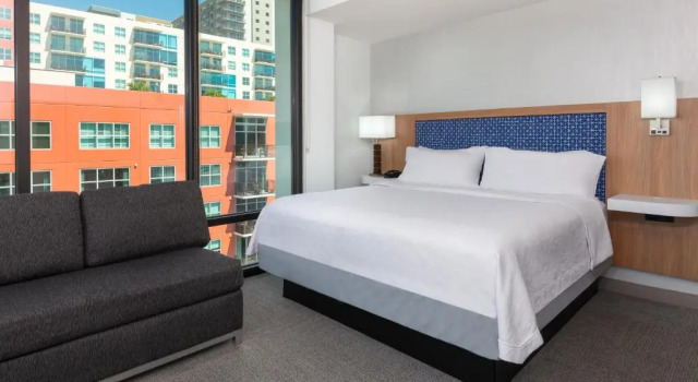 Двухместный номер Corner с видом на город Hampton Inn Tampa Downtown Channel District