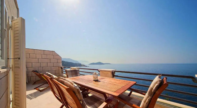 Апартаменты c 1 комнатой с балконом и с видом на море Big Blue Apartments