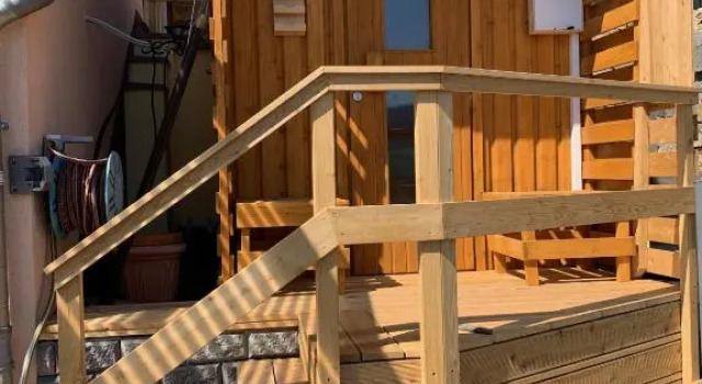 Romantische Ferienwohnung mit fantastischem Ausblick, Pool und Gartensauna, Prenota Hotel Hotel a Garz con parcheggio, Parcheggio