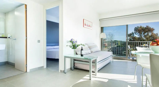 Апартаменты c 1 комнатой с красивым видом из окна Apartamentos Marfina