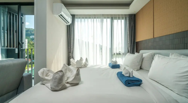 Двухместные апартаменты Comfort Apartment at Aristo Surin by Lofty