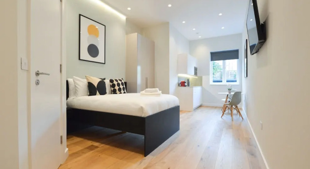 Студия Standard Earls Court West Serviced Apartments by Concept Apartments