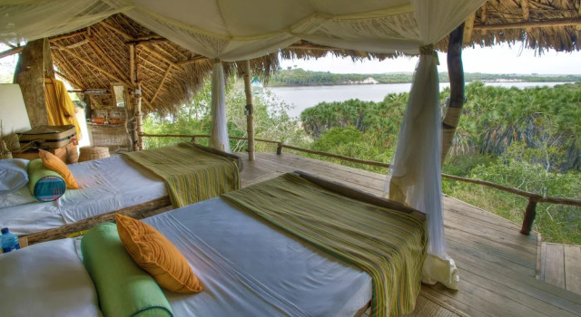Двухместный номер Standard c 1 комнатой с видом на реку H12 Delta Dunes Lodge